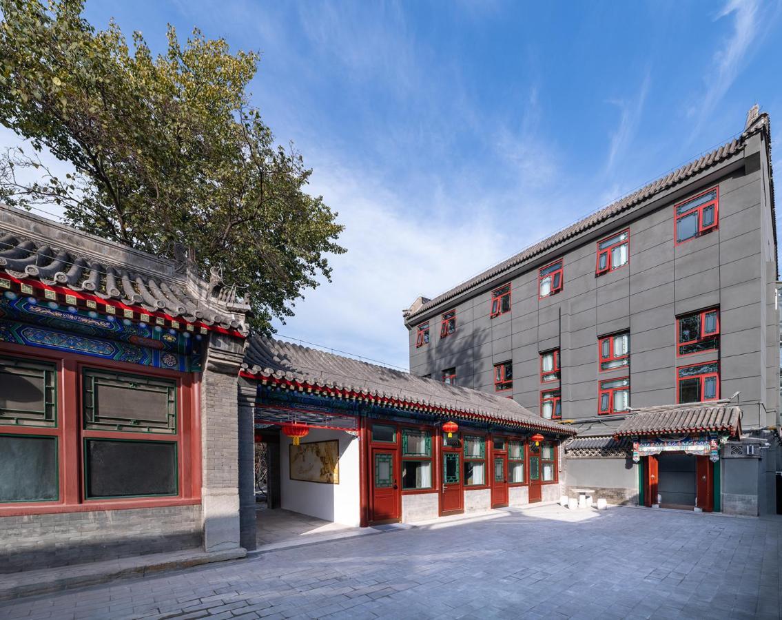Manxin Mansion Drum Tower Courtyard Peking Exterior foto